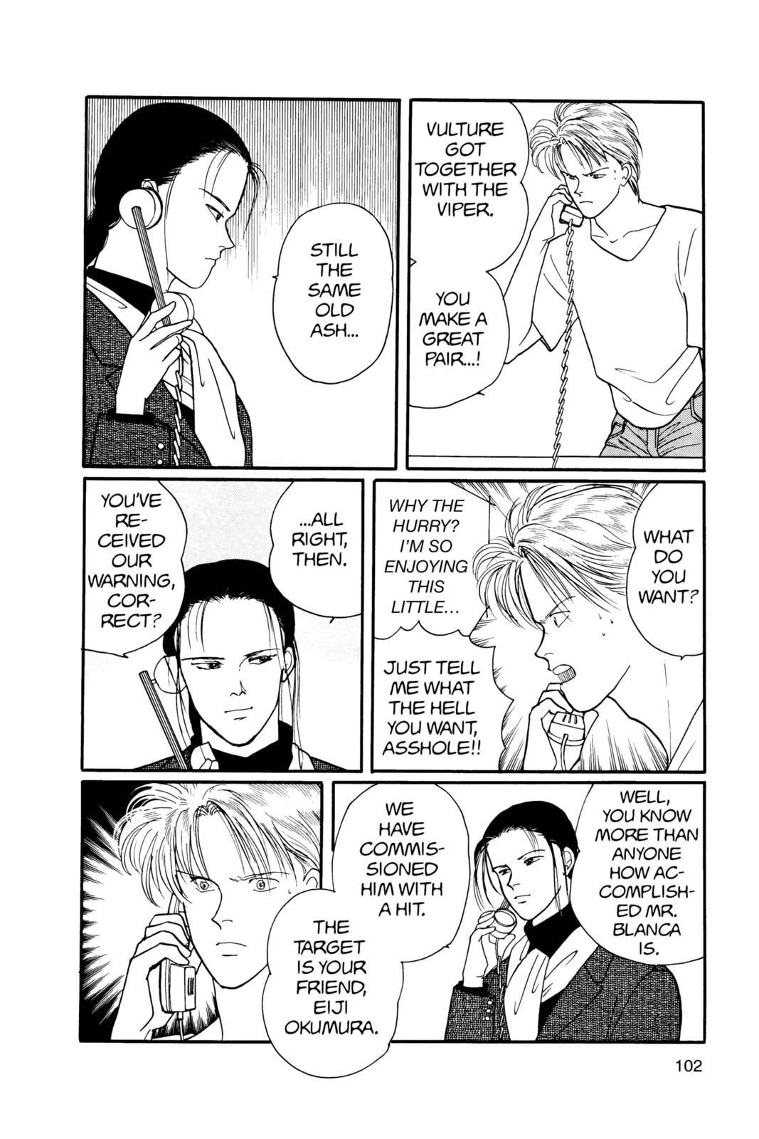 Banana Fish Chapter 12 image 098